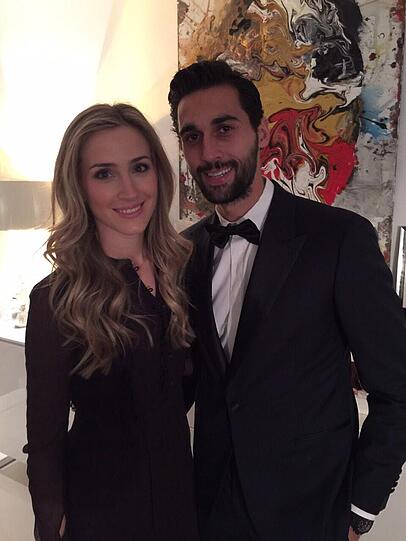 FC Barcelona: Arbeloa mit seiner Freundin Carlotta