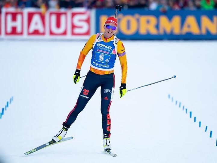 Wurde mit den DSV-Damen Vierte in Ruhpolding: Denise Herrmann.
