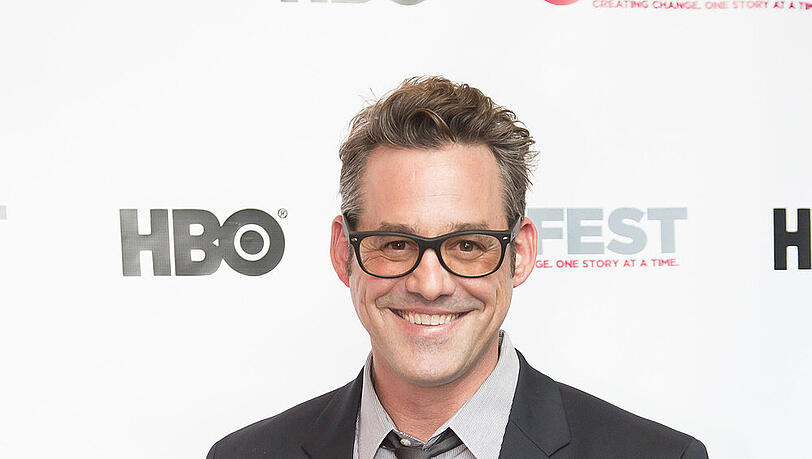 Da konnte der Schauspieler noch lachen: Nicholas Brendon 2013 in Los Angeles Da konnte der Schauspieler noch lachen: Nicholas Brendon 2013 in Los Angeles