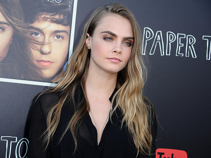 Cara Delevingne, hier auf einem Event in L.A., überrascht mit ihrem Beatbox-Talent