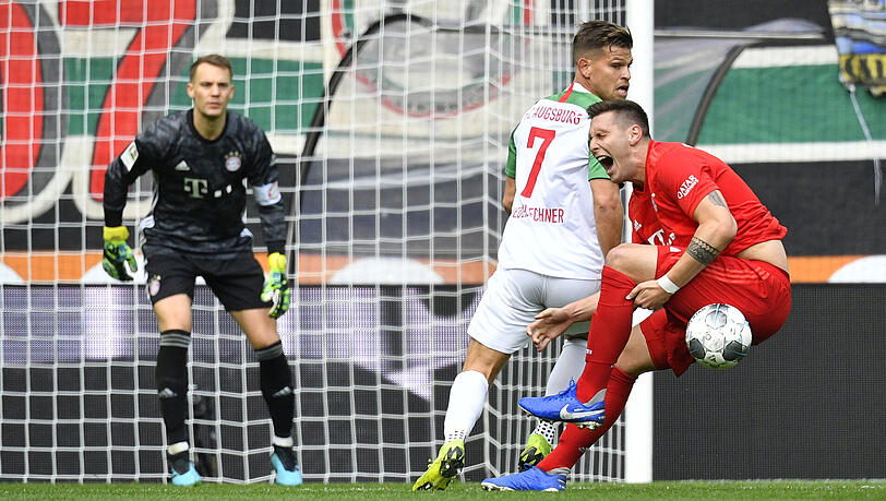 Niklas Süle reist sich im Oktober beim Auswärtsspiel in Augsburg das Kreuzband. Niklas Süle reist sich im Oktober beim Auswärtsspiel in Augsburg das Kreuzband.