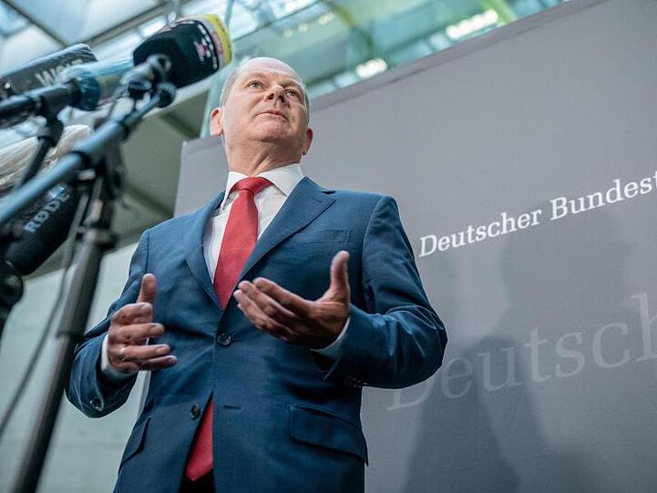Olaf Scholz, der Bundesminister der Finanzen. Foto: Michael Kappeler/dpa/Archivbild