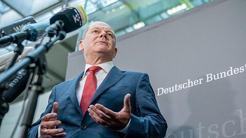 Olaf Scholz, der Bundesminister der Finanzen. Foto: Michael Kappeler/dpa/Archivbild