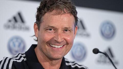 Co-Trainer Marcus Sorg ersetzt den erkrankten Joachim Löw.