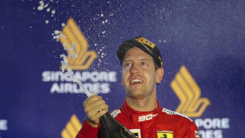 Will einen versöhnlichen Saisoabschluss in Abu Dhabi: Ferrari-Pilot Sebastian Vettel. Will einen versöhnlichen Saisoabschluss in Abu Dhabi: Ferrari-Pilot Sebastian Vettel.