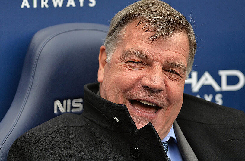 Das Lachen ist ihm vergangen: Sam Allardyce.