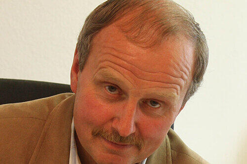 Sorgt sich um den Dorffrieden: Lehrbergs 2. Bürgermeister Richard Stallmann.