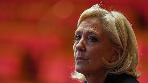 Die Ergebnisse der Teilwahl des Senats st&auml;rken Marine Le Pen den R&uuml;cken (Archivbild).