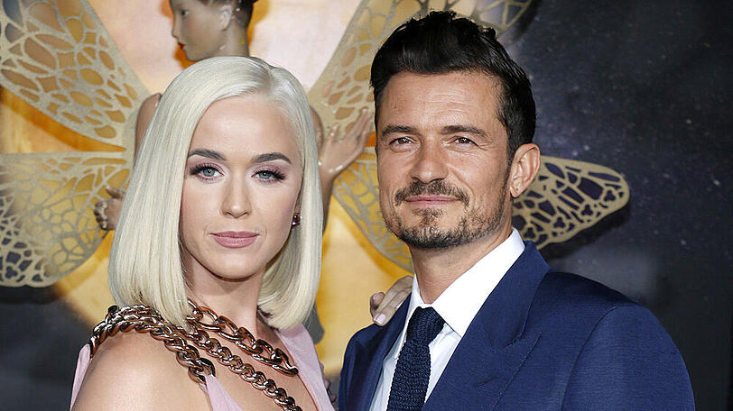 Katy Perry und Orlando Bloom auf einer Veranstaltung in Hollywood