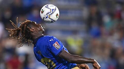 Italiens Moise Kean in Aktion.