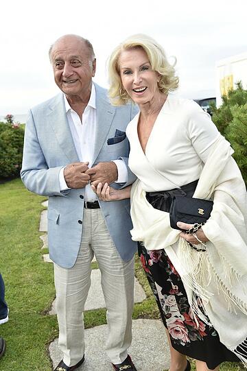 Dr. Dwajad Mochiry, Sandra Papst beim Krebsessen des Ehepaars Baumann in Morsum auf Sylt
