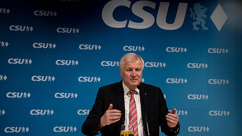 Laut Wurster seien die Gräben zwischen Horst Seehofer (im Bild) und Markus Söder zu tief.