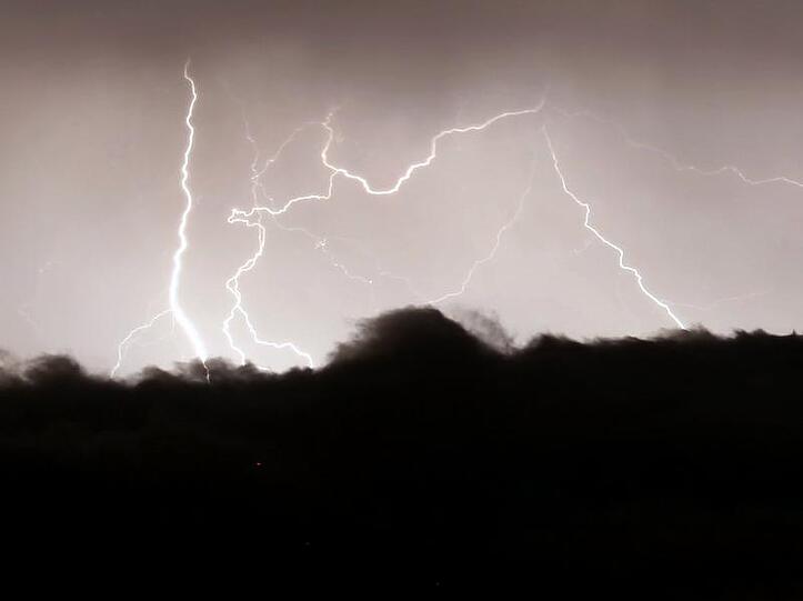 Über Bayern sind schwere Unwetter niedergegangen.