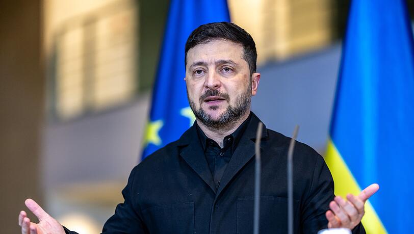 Im Ringen um ein Ende des Ukraine-Kriegs sollen sich am Samstag Sicherheitsberater aus EU- und Nato-Staaten treffen, wie der ukrainische Pr&auml;sident Wolodymyr Selenskyj angek&uuml;ndigt hat. (Archivbild)