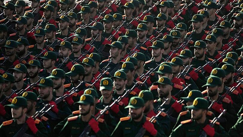 Werden als tragende Säule der islamischen Republik gesehen: Die Revolutionsgarden. (Archivbild) Werden als tragende Säule der islamischen Republik gesehen: Die Revolutionsgarden. (Archivbild)