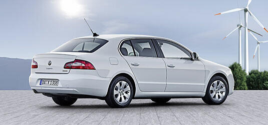 Der Skoda Superb Greenline