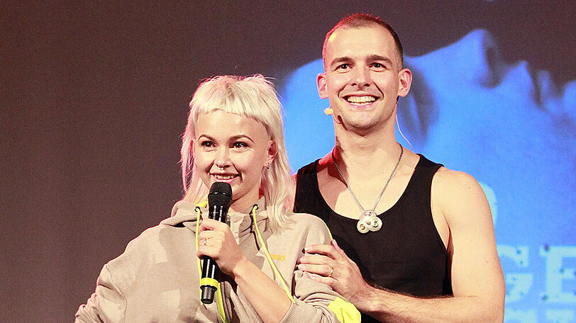 Eric Stehfest mit Ehefrau Edith bei einem gemeinsamen Auftritt