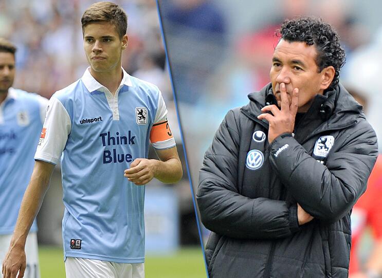 Löwen-Trainer Ricardo Moniz will Top-Talent Julian Weigl (l.) in München halten.