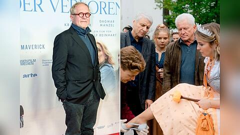 Harald Krassnitzer (l.) freut sich f&uuml;r seine Kollegen Udo Wachtveitl und Miroslav Nemec (im "Tatort: K&ouml;niginnen") &uuml;ber den w&uuml;rdevollen Abschied vom "Tatort".