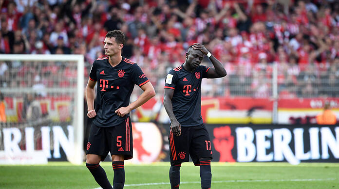 Bediente Bayern: Benjamin Pavard und Sadio Mané.