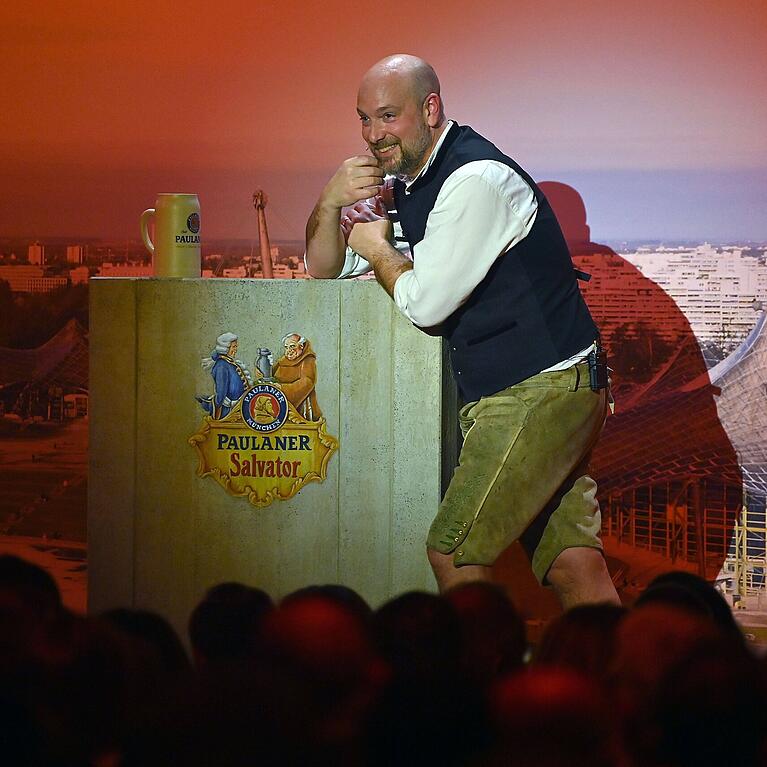 Stephan Zinner deb&uuml;tierte 2026 am Nockherberg als Fastenprediger.