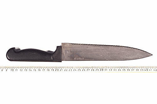 Brutale Messerattacke: So sieht die Tatwaffe aus.