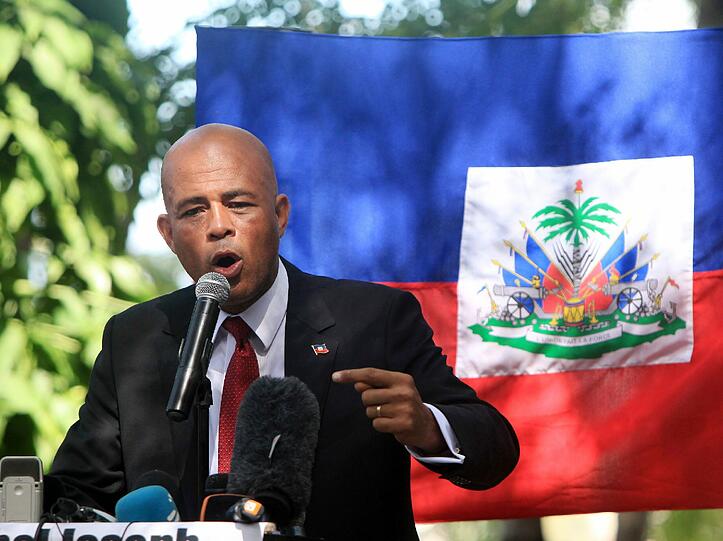Wird er Haitis neuer Präsident? Der Musiker Michel Martelly.