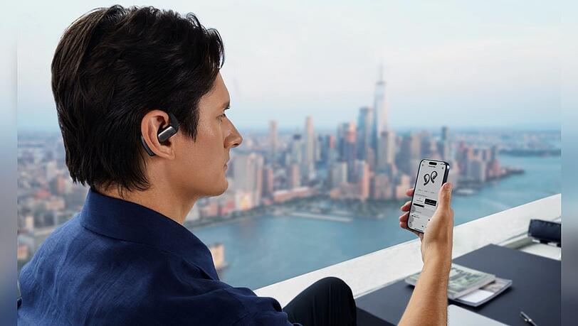 Klein und praktisch: In-Ear-Kopfh&ouml;rer sorgen unterwegs f&uuml;r Musikgenuss.