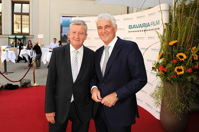 Dr. Matthias Esche, der Geschäftsführer der Bavaria Film GmbH und Achim RohnkeBeim Empfang von Bavaria Film im Künstlerhaus am Lenbachplatz anlässlich des Filmfest München 2013