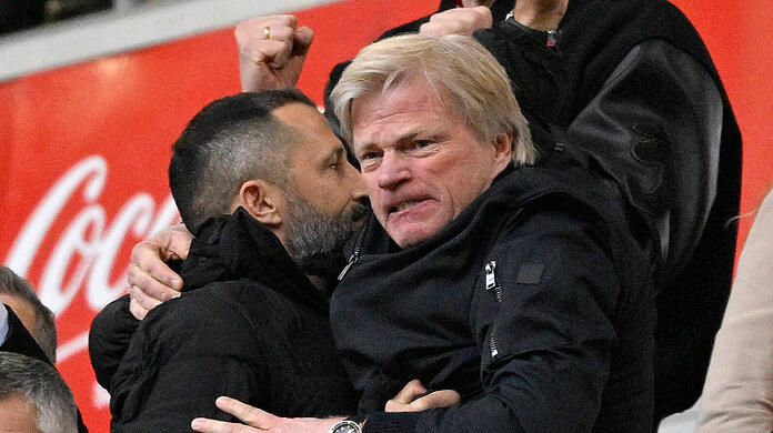 Konnten zuletzt das 6:0 des FC Bayern gegen Schalke bejubeln: Hasan Salihamidzic und Oliver Kahn.