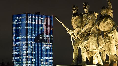 Putins Pressekonferenz wird als Ereignis des Jahres inszeniert. (Archivbild)