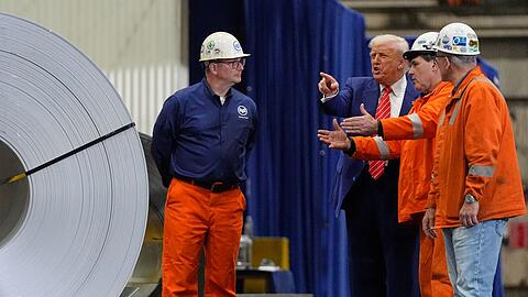 US-Präsident Donald Trump setzt auf Zölle als handelspolitisches Druckinstrument. (Archivbild)