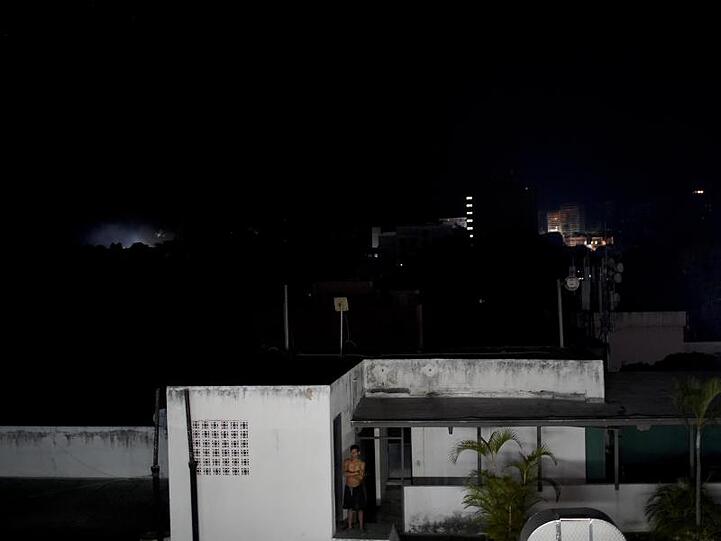 Licht aus in Caracas: Venezuela hat erneut mit einem schweren Stromausfall zu kämpfen.