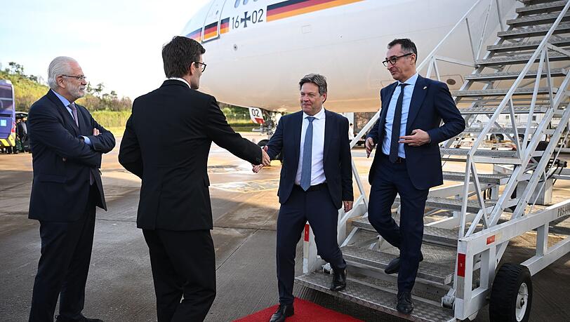 Habeck und Özdemir werben in Südamerika für Handelsabkommen