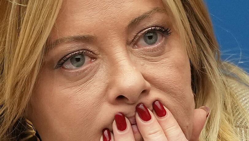 Italiens rechte Ministerpräsidentin Giorgia Meloni ist mit der Justiz nicht zufrieden. (Archivbild) Italiens rechte Ministerpräsidentin Giorgia Meloni ist mit der Justiz nicht zufrieden. (Archivbild)