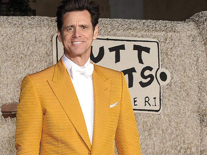 Jim Carrey bei der Premiere zu "Dumb And Dumber To" in Los Angeles