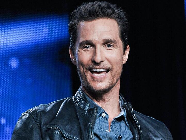 Matthew McConaughey ist rundum zufrieden