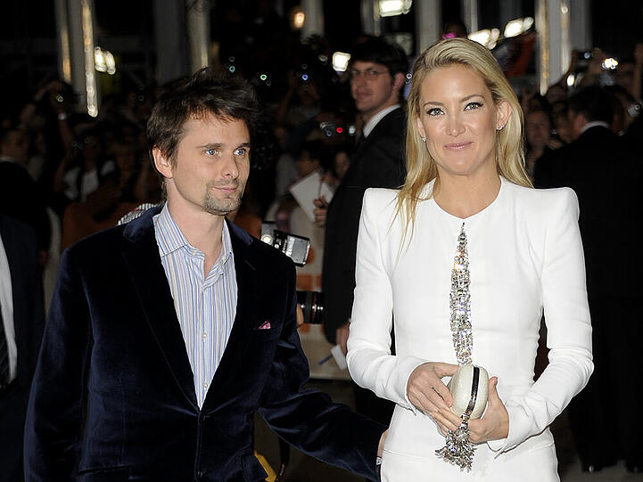 Gemeinsam bei einer Film-Premiere von 2012: Matt Bellamy und Kate Hudson