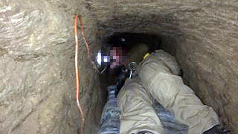 An der amerikanisch/mexikanischen Grenze haben Fahnder den bislang längsten Drogentunnel entdeckt. An der amerikanisch/mexikanischen Grenze haben Fahnder den bislang längsten Drogentunnel entdeckt.