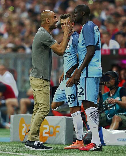 Bei der Rückkehr von Pep Guardiola in die Allianz-Arena gewannen die Bayern, unter Neu-Trainer Carlo Ancelotti, mit 1:0. Klicken Sie sich durch die Bilder des Spiels.
