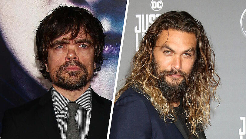 Peter Dinklage (li.) und Jason Momoa werden erneut zu Co-Stars. Peter Dinklage (li.) und Jason Momoa werden erneut zu Co-Stars.