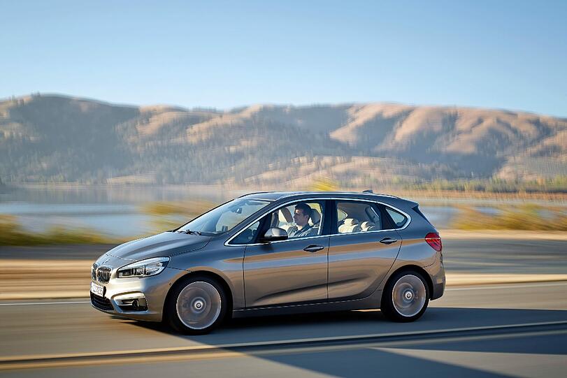 Premiere für BMW: Der 2er Active Tourer ist die erste Großraumlimousine der Münchner.