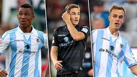 Wachsen aus dem eigenen Nachwuchs langsam in die Stammelf rein: Felix Uduokhai, Florian Neuhaus und Kilian Jakob.