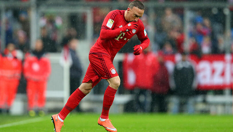 Franck Ribéry feierte im Februar sein Comeback beim FC Bayern. Franck Ribéry feierte im Februar sein Comeback beim FC Bayern.