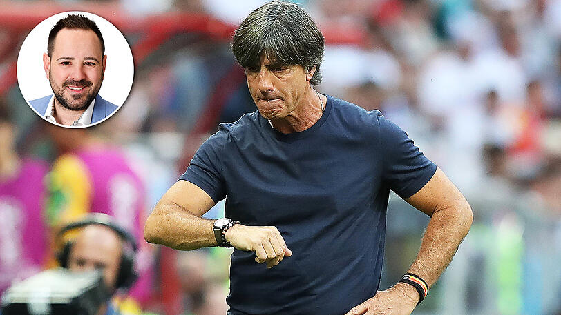Maßlos gescheitert: Joachim Löw bei der Fußball-WM 2018.