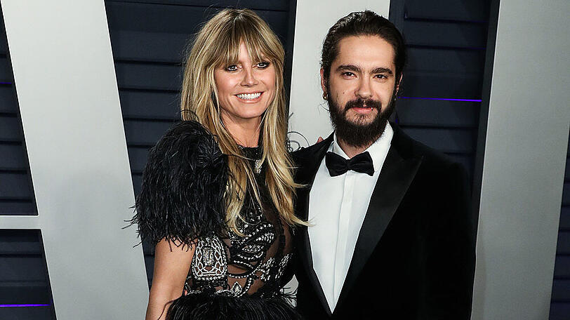 Heidi Klum und Tom Kaulitz im Jahr 2019 bei der "Vanity Fair Oscar Party"