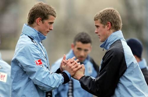 Will in die Nähe seines Bruders Sven: 1860-Talent Lars Bender (links).