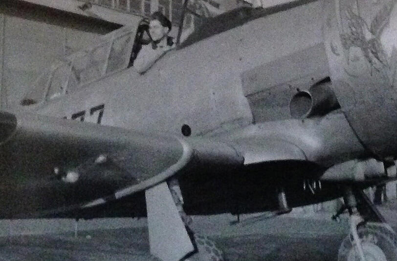 1950-1952: Christine Rahms Vater Hermann in der MC Graw Kaserne.
