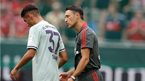 Setzt beim FC Bayern auf die Jugend: Trainer Niko Kovac, hier mit Nachwuchsspieler Meritan Shabani.