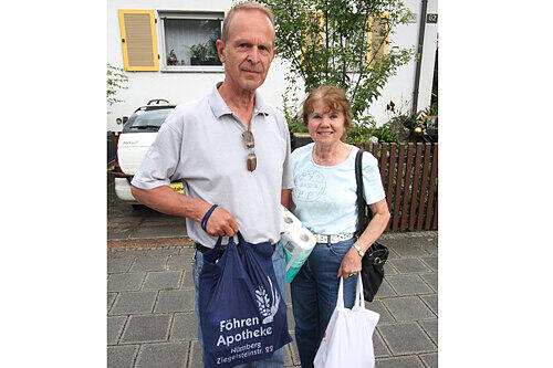 Fordern West-Anbindung: Lothar (71) und Astrid Dahn (64).